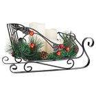 89m2hnj89e General Christmas Sleigh Decorations Indoor Led Pillar Candles 786460300811