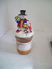 90374p Unbranded Snowman Snowmen Gift Canning Jar Topper Candle