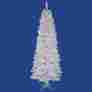 924866p Vickerman Pre-lit White Salem Pencil Christmas Tree