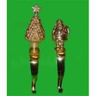 95039 Ddi Brass Santa And Tree