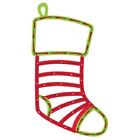 7272235 95402 Impact Innovation Lit Stocking Silhouette Christmas Decoration 727223954025