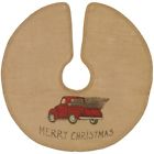 95581 The Country House Collection Red Truck Burlap Tree 848269031232