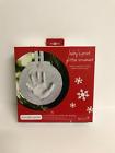 968904961585 Tiny Ideas Babys Print Glitter Ornament
