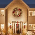 Sfu18xiwr170a 980126217 Members Mark Festive Red Wreath Large Home Business Christmas Decor