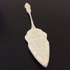 99119402 Unbranded Merry Christmas Trowel Knife Vintage Silver Pleated Cake Pie