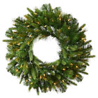 A118373 Vickerman Cashmere Pine Wreath 734205221822