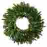 A118390 Vickerman Cashmere Unlit Christmas Wreath Green 96 In 734205221938