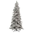 A146850 Vickerman Flocked Kodiak Spruce Unlit Christmas Tree Ft 734205328538