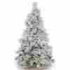 A155276led Vickerman Christmas Flocked Artificial Tree With 650 Led Lights 7.5 Ft Home Garden 747925113032