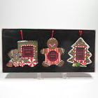 A600695b Nicholas Square Gingerbread Ornament Frame Set Piece Mib 400889408186