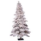 A806241 Vickerman Flocked Spruce 4-foot 734205015636