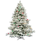 A806368 Vickerman Flocked Alaskan Pre-lit 734205015216