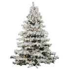 A806376led Vickerman Flocked Alaskan White 749757310092
