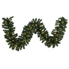 A808817led Vickerman Douglas Fir Garland 749757310412