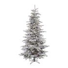 A862077led Vickerman Sierra Flocked Slim 749757310962
