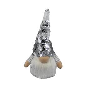 Abn5d009-wht Admired By Nature 810008044339 Nordic Nisse Gnome 7-inch Christmas Plush Tomte