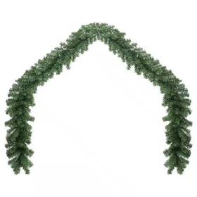 Afoxsos 445046650643 65.6 Ft. Artificial Pine Christmas Garland With 300 Warm White Led Lights And 8