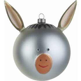 Amj13 Alessi 003299343003 5 Asinello Christmas Ornament 9.00 X 13.50 Cm