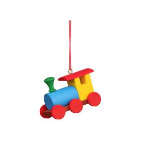 10-0111 Alexander Taron Christian Ulbricht Painted Locomotive Christmas Ornament