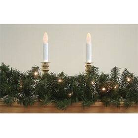 31521410 Allstate 9ftx12 Inch Windsor Pine Artificial Christmas Garland Clear Lights