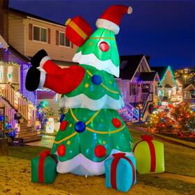 Alupssuc 975788643777 7ft Inflatable Christmas Yard Decorations Outdoor Inf