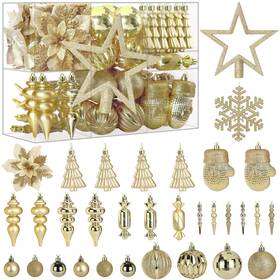 Alupssuc 975788648314 Inch 80pcs Christmas Balls Ornaments Set Shatterproof Plastic Baubles P