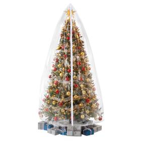 Ssu-amylove-3951 Amylove 10 Ft Upright Christmas Tree Storage Bag Clear Extra Large Holiday Decor Cover