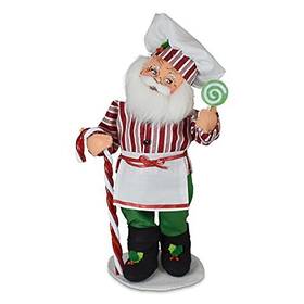 Annalee 787301141129 Christmas Candy Santa 9 Inch