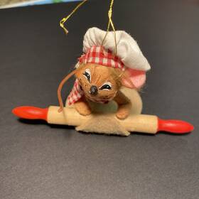Annalee Dolls 787301370048 Chef Mouse Christmas Holiday Onament From 2013 4 Inch