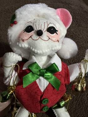 R0e025 Annalee Christmas Lights Boy Mouse 2020 New 6 Inch #r0e025