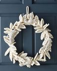 Anthropologie Exclusive New Wreath Songbird Stitched Holiday Xmas Ornament