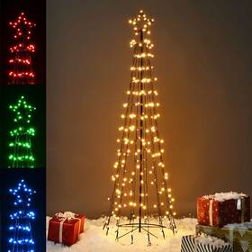 X-60-xma-001-027 Apluschoice 5ft 240 Led Cone Christmas Tree With Light 26modes Bluetooth App Control D Cor
