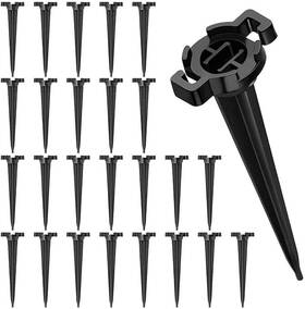 Aurorabtq 313112099061 100-pack Plastic Stakes 4.5 Inch Christmas Yard For C7 C9