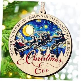 Tpt2136pn Averxo Christmas Decor Gifts For Men Women - Ornaments 2024 Eve