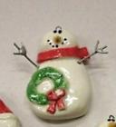 B009q90wli Handmade Clayton Dickson Snowman Ornament Choice Of Styles