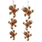 B00kjnrcvs Kurt Adler Gingerbread Ornaments Boy And Girl String Dangling Ornament