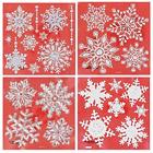 B016g2xieu Christmas House Snowflake Decorative Window Stickers Snowflakes 639277056634