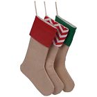 B01m11geuj Huan Xun Set Of Pieces Burlap Christmas Stockings 767550300447