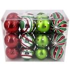B0725yd4sq Valery Madelyn Christmas Balls Ornaments Set Shatterproof Classic Collection Decoration