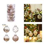 B07fcfn4yf Sea Team Shatterproof Ornaments Clear Plastic Christmas Ball Decorative Xmas