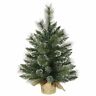 B166424 Vickerman Snow Tipped Pine Tabletop Tree Christmas 734205426517