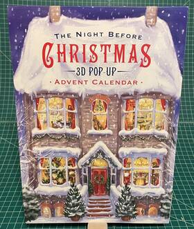 Babalu 781560215516 The Night Before Christmas 3d Pop-up Advent Calendar