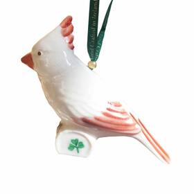 Belleek 766943043954 Cardinal Ornament - Fine Parian China Christmas Tree Hanging Handm
