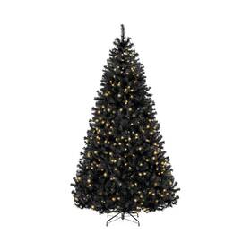 Sky6312 Best Choice Products 6ft Black Pre-lit Christmas Tree Warm White Lights