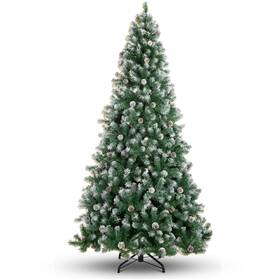 Sky6922 Best Choice Products 4.5ft Pre Decorated Holiday Christmas Tree For Home Office Party Decora