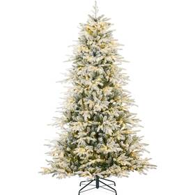 Sky8592 Best Choice Products Aspen Christmas Tree 7.5ft Pre Lit Realistic Noble Fir W 700 Glowing Led Lights