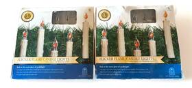 781040 Bethlehem Lights 2 Boxes Of 7 Lighting Flicker Flame Wick Taper Candle Christmas