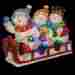 Bg-19154a National Tree Company 29 In Sledding With 3 Snowmen 48 Multi-color Led Lig 729083987069