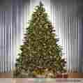 Bg-64ctm-102c1a-mw Hammacher Schlemmer 8.5 Medium Clear Lights Worlds Best Prelit Noble Christmas Tree