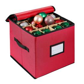 Njb-ct6s Biebos Christmas Decoration Organizer Village Storage Box Containers That Store